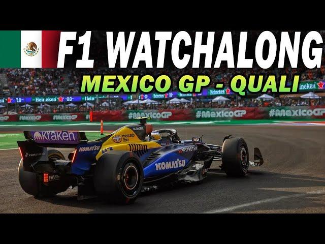  F1 Watchalong - MEXICO GP - QUALI - with Commentary & Timings