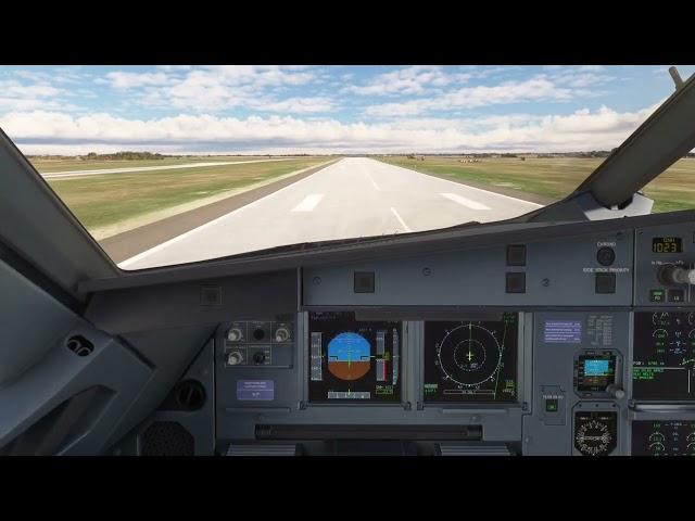 Перелёт Краснодар (URKK) - Сочи, Адлер (URSS) на Fenix A321 | Тест LSFG x3 + xEnviro