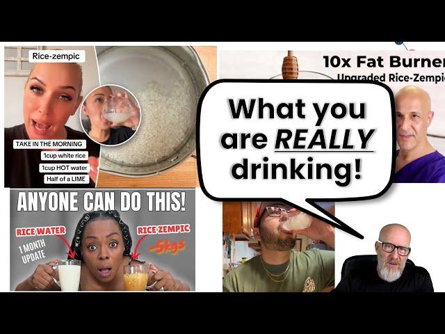 Rice-Zempic: What Are You REALLY Drinking? (the actual science behind this trend)