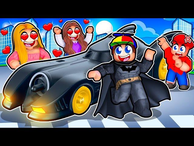 Rizzing Girls With The NEW $50,000,000 BATMOBILE In Roblox Driving Empire!