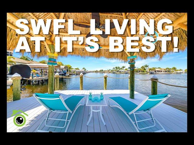 SWFL LIVING AT IT'S BEST - CAPE CORAL WATERFRONT PROPERTY - 2021