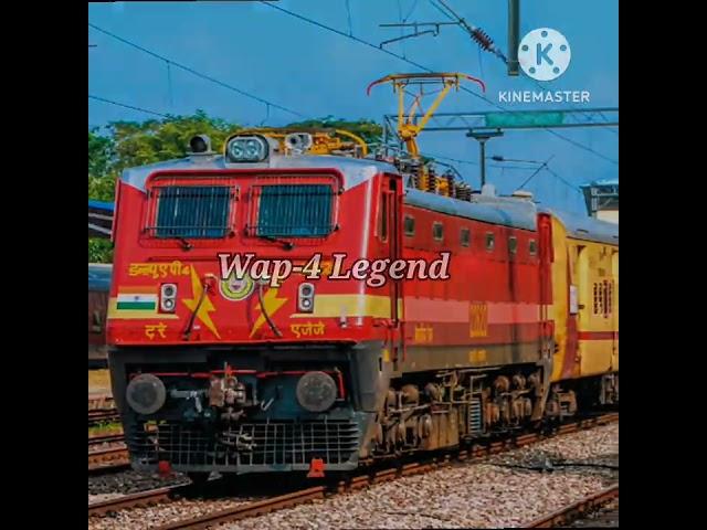 Wap-1 to Wap-7 Evolution Of Passenger Locomotives Of Indian Railways#indianrailways#shorts#railinfo