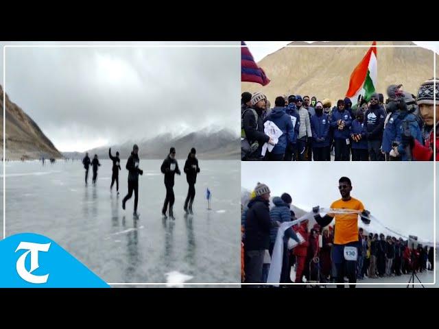 Frozen Pangong marathon makes it to Guinness Book