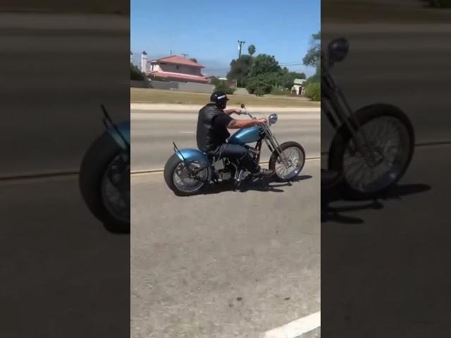 Motorcycle ride low rider