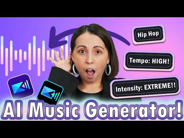 Create Songs Instantly With This AI Music Generator! | PowerDirector