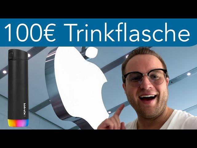 Apples Smarte Trinkflasche - HydrateSpark Pro im Test!!