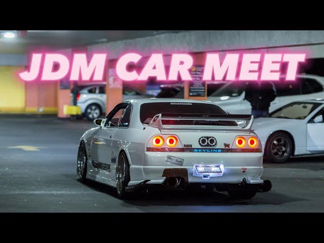 JDM GARAGE CAR MEET QUEENS NY 02/18/23 | 4K