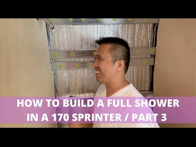 VAN LIFE SHOWER SYSTEM / HOW WE BUILT OUR SHOWER