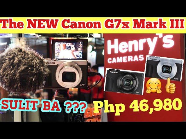 Canon Powershot G7x Mark III Philippines ( Henry's Camera )    #Henry'sCamera #CanonPh