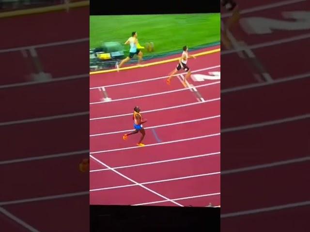 World Championships Oregon 400M Semi Final Champion Allison Wins Heat