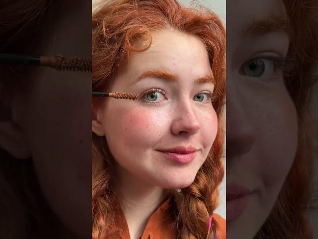 Finally sharing the secret to my redhead makeup routine! - @littlebruke  #redhead #shorts