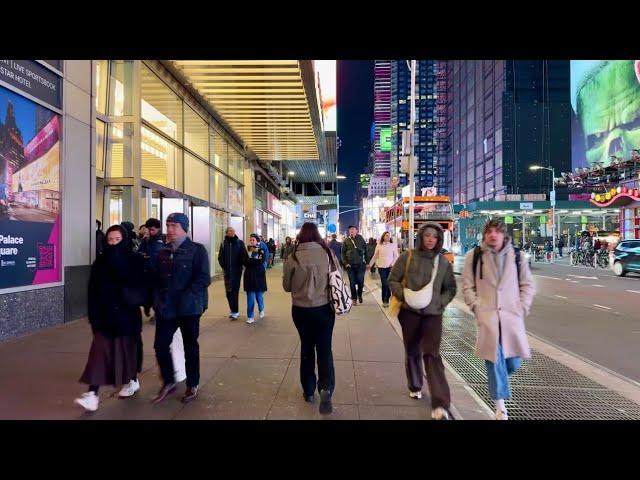 New York LIVE From Manhattan Thursday Evening Walk (27th March 2025)
