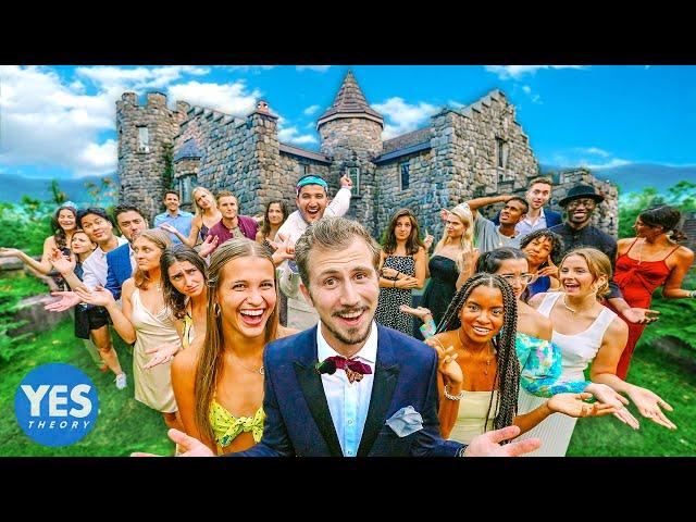 We Surprised 30 Strangers with a $12,000,000 Castle