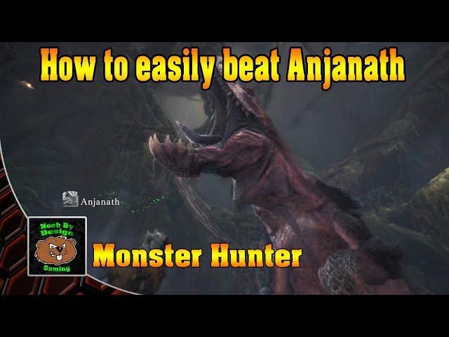 Monster Hunter World - How to beat Anjanath Solo