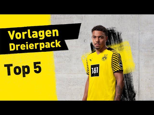Kagawa, Sahin & more: hat-tricks of assists | Top 5