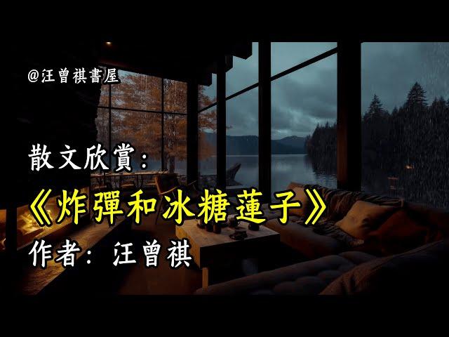 經典散文欣賞《炸彈和冰糖蓮子》作者：汪曾祺 #文學 #讀書 #閱讀 #asmr #曆史 #故事 #工作氛圍 #有聲書 #學習氛圍