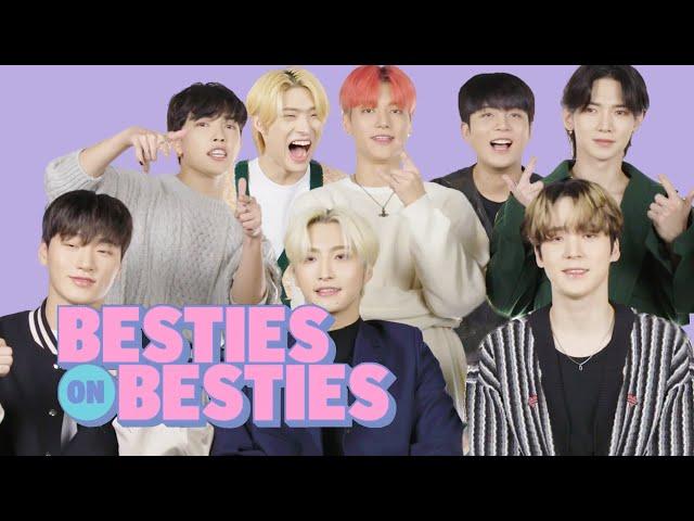 This Member Of ATEEZ Gets IGNORED In The Group Chat?! | Besties on Besties | Seventeen