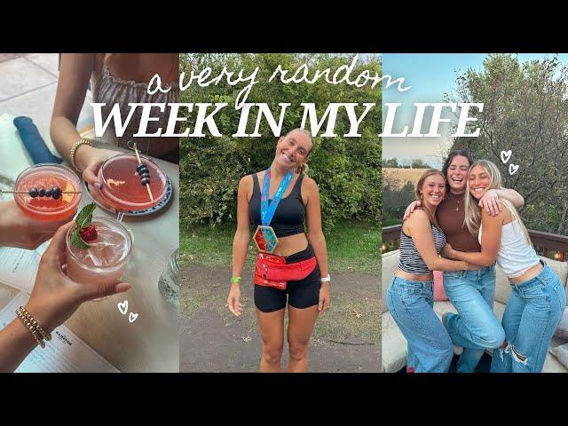 very random week in my life | half marathon, hanging with the guys, & GNO