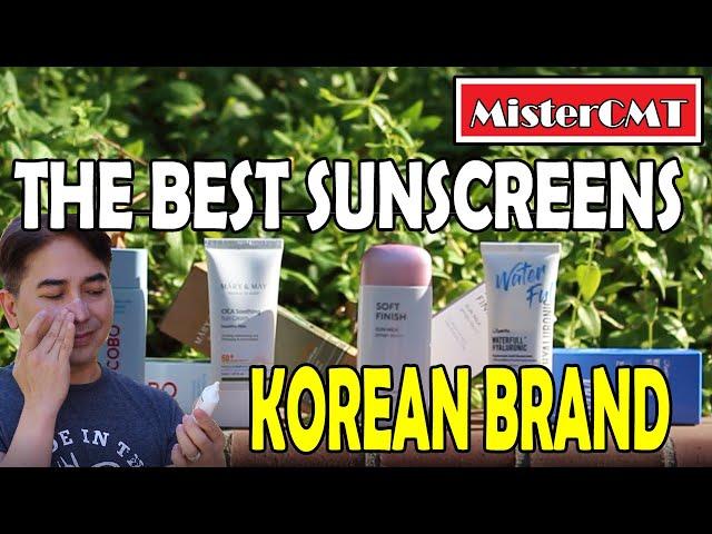 BEST SUNSCREENS EVER  - Korean Brand