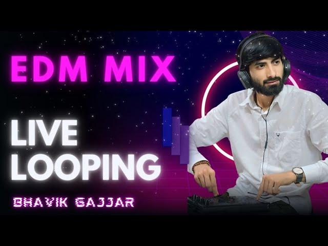 Edm Mix | Live Looping | Playing On Roland Sp 404 Sampler | Bhavik Gajjar