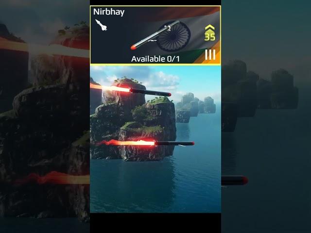 New Nirbhay Missile launch #modernwarships #modernwarshipsgameplay