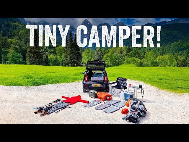 HOW TO LIVE COMFORTABLY IN A TINY CAR