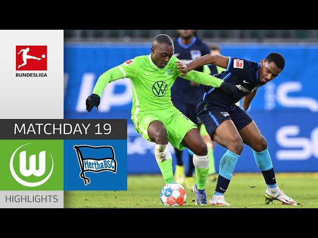 VfL Wolfsburg - Hertha Berlin 0-0 | Highlights | Matchday 19 – Bundesliga 2021/22