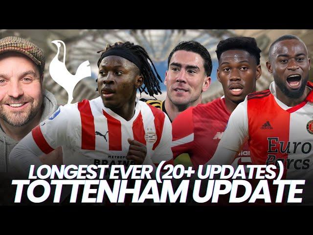 Biggest Ever Tottenham Update | 20+ Updates on Levy's Investment Plans,  Players & Staff