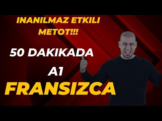 50 Dakikada A1 Fransızca öğreniyorum | FERHAT YILDIZ Metodu ile Tanışın!!!