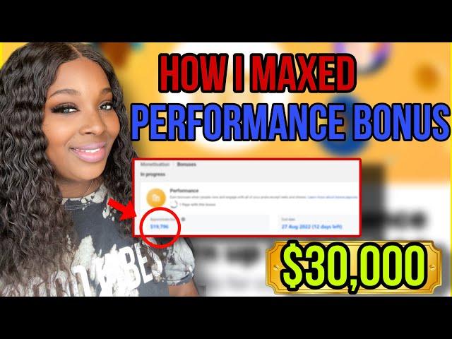 How I MAXED Facebook $30,000 performance bonus