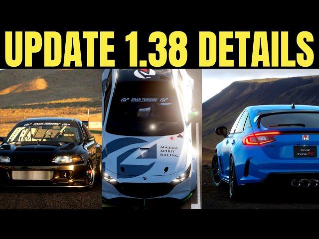 GT7 September Update 1.38 Details Confirmed Gran Turismo 7