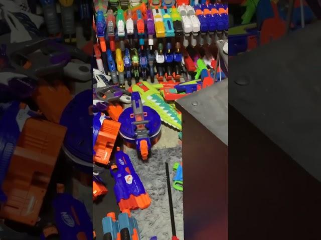 NERF Blasters EVERYWHERE - What A Mess!  #shorts #nerf #nerfblaster #blaster #blasters