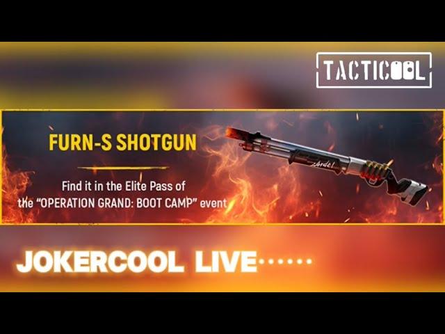 TACTICOOL Waiting Update NEW WEAPON FURE-S Shotgun LIVE05/03/2025#tacticool#game#live