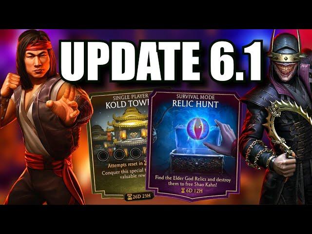 MK Mobile UPDATE 6.1 Secrets: Next Tower and Events!