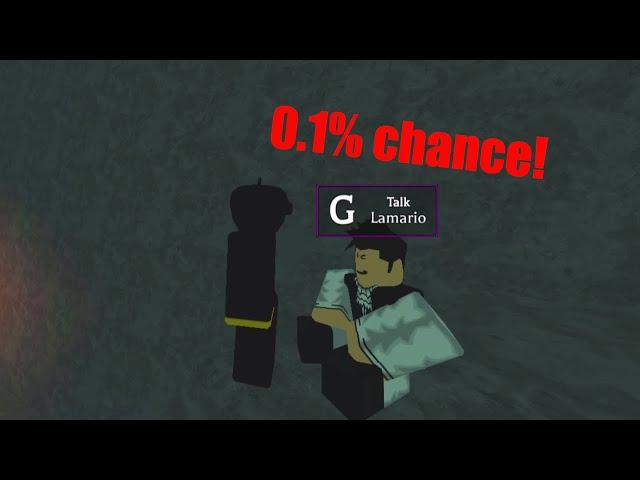 The rarest npc in roblox pilgrammed (Lamario)