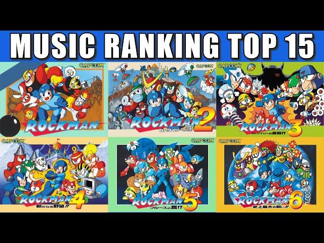 Top 15 popular NES MEGA MAN music as Selected by Viewers