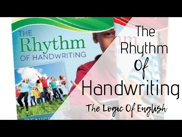 REVIEW ON THE RHYTHM OF HANDWRITING CURSIVE || THE LOGIC OF ENGLISH