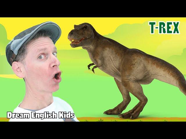 T-Rex Song with Matt | Dinosaur Songs for Kids | Action Songs, Brain Breaks