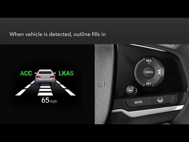 Honda Pilot: How to Use Adaptive Cruise Control (ACC)