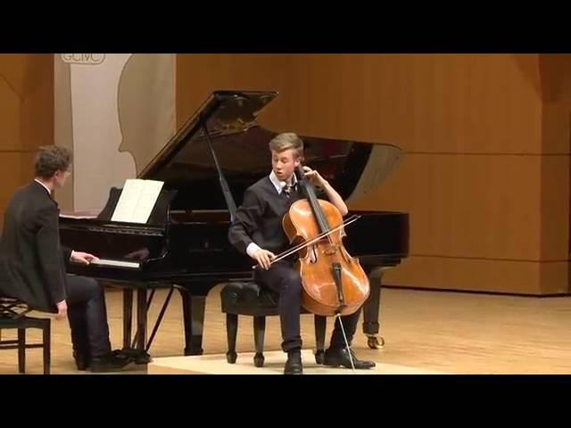 Jonathan Roozeman | Cassado | Dance of the Green Devil | 2013 Gaspar Cassado Cello Comp