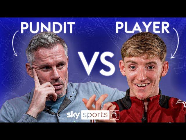 JAMIE CARRAGHER vs ANTHONY GORDON ULTIMATE QUIZ | Player vs Pundit 