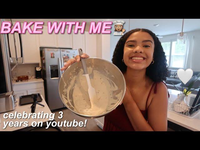 BAKE WITH ME!!! Celebrating 3 Years On YouTube