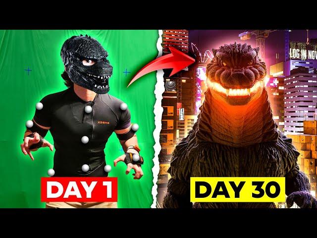 Can I REMAKE the BEST GODZILLA Animation in 30 DAYS?