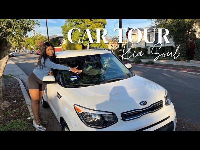 CAR TOUR!! *detailed* | 2018 KIA SOUL + (bling accessories)