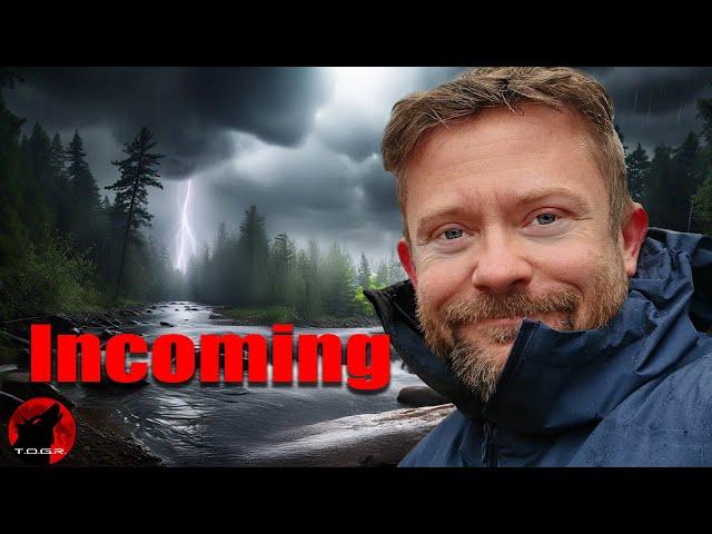 Storms Approach - Backpacking into the Wilderness on a Dead Trail - Camping Adventure