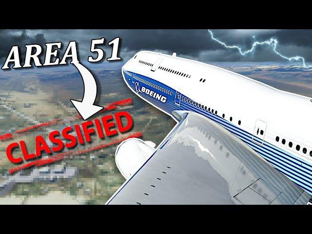 Flying To Area 51 Was a Mistake! - Microsoft Flight Simulator Multiplayer Gameplay