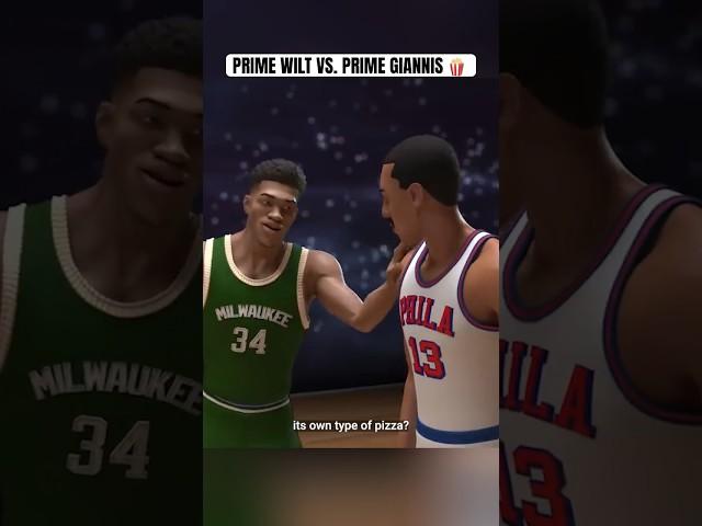 Giannis & Wilt play 1v1 