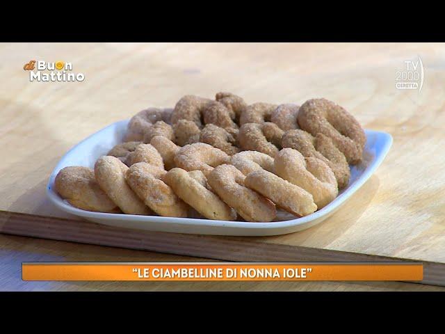 Di Buon Mattino (Tv2000) - I biscotti della nonna, con la chef Irene Volpe