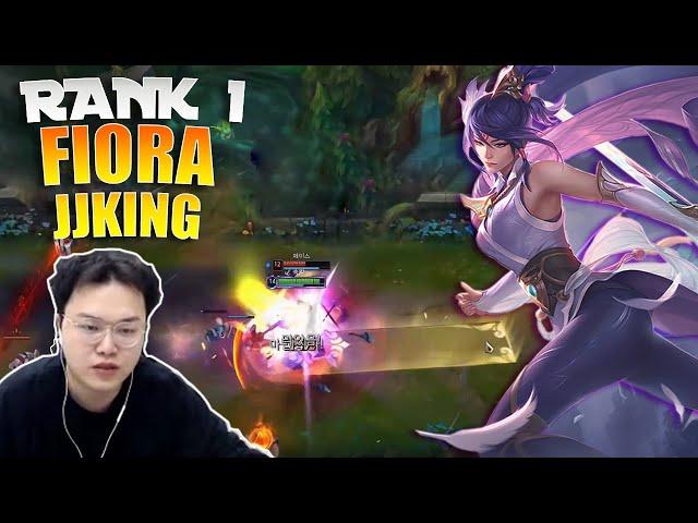 JJking Fiora vs Jayce - KR Server Challenger 1000 LP - JJking Best Fiora Guide