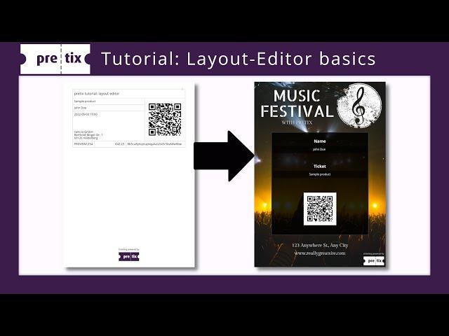 pretix Tutorial: Layout-Editor basics